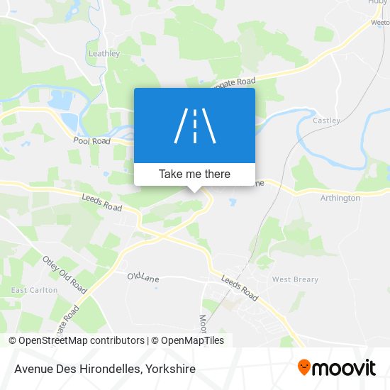 Avenue Des Hirondelles map