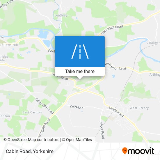 Cabin Road map