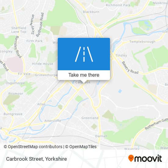 Carbrook Street map
