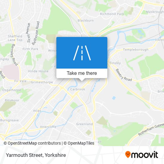 Yarmouth Street map