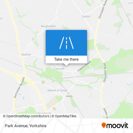 Park Avenue map