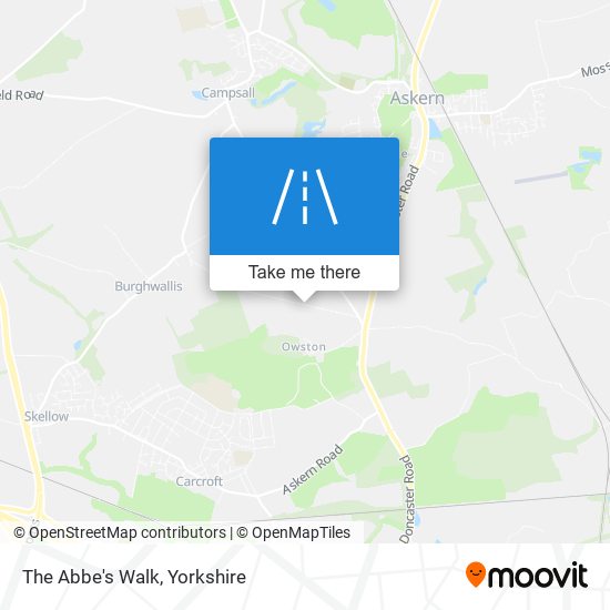 The Abbe's Walk map