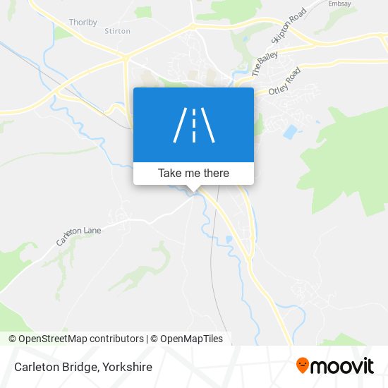 Carleton Bridge map