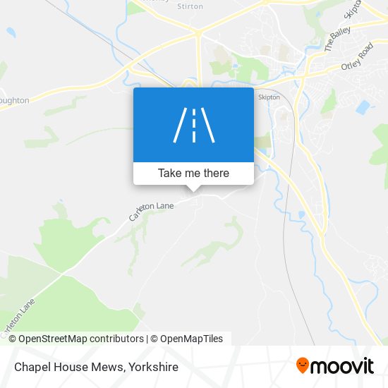 Chapel House Mews map