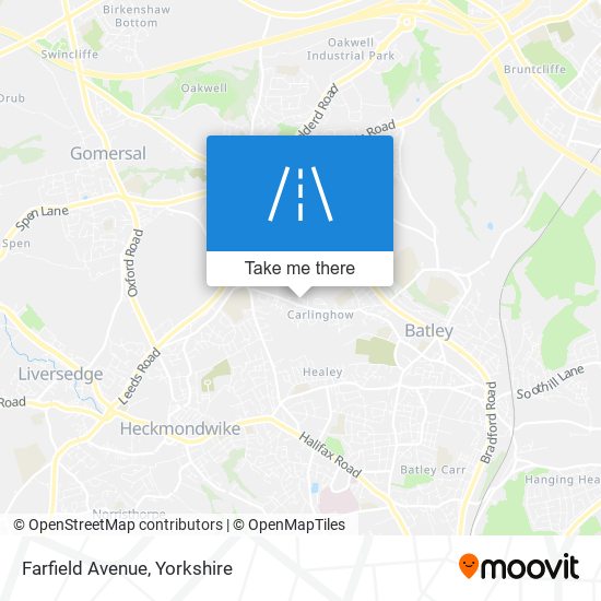 Farfield Avenue map