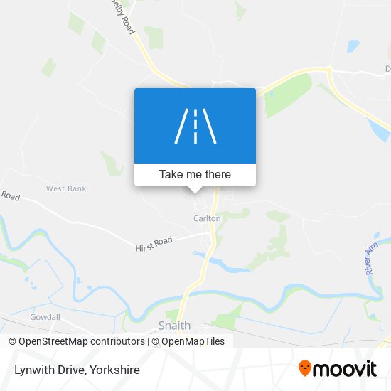 Lynwith Drive map