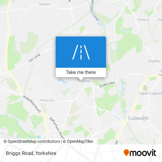 Briggs Road map
