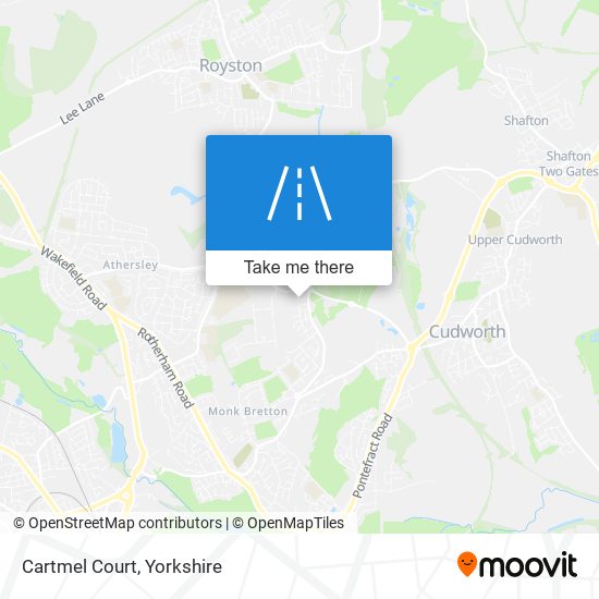 Cartmel Court map
