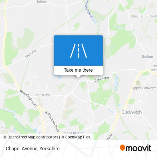 Chapel Avenue map