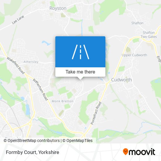 Formby Court map