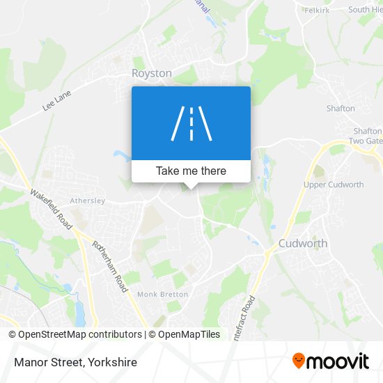 Manor Street map