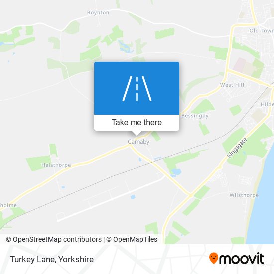 Turkey Lane map
