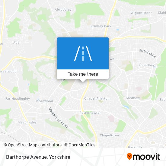 Barthorpe Avenue map