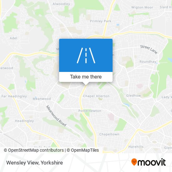 Wensley View map