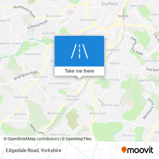 Edgedale Road map