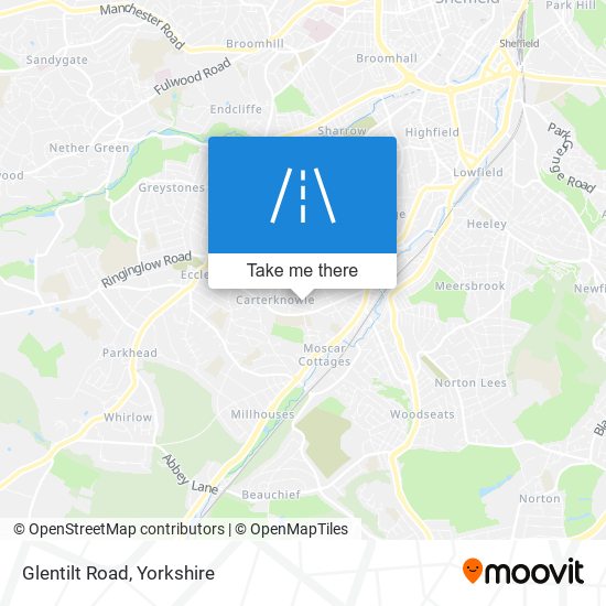 Glentilt Road map