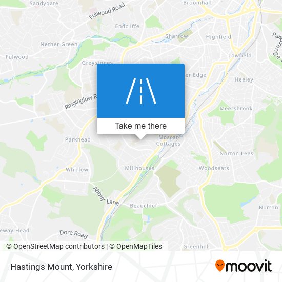 Hastings Mount map