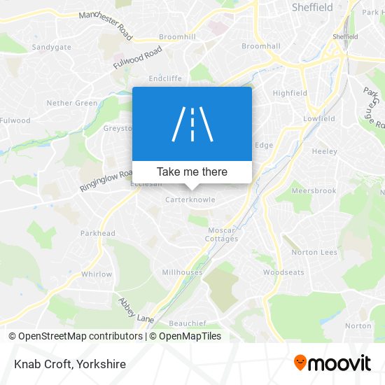 Knab Croft map