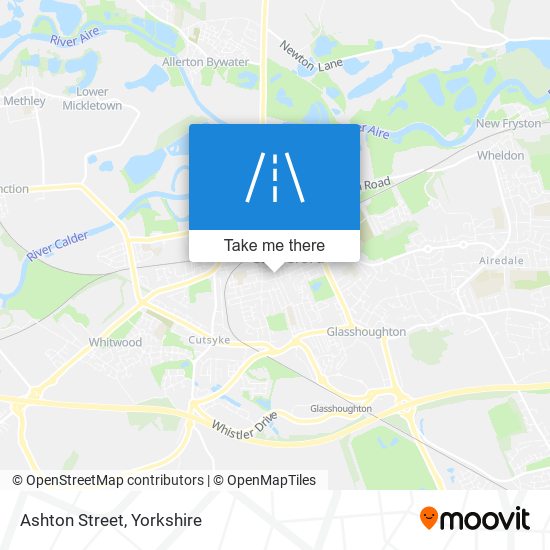 Ashton Street map