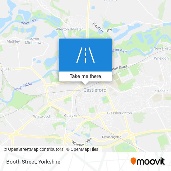 Booth Street map