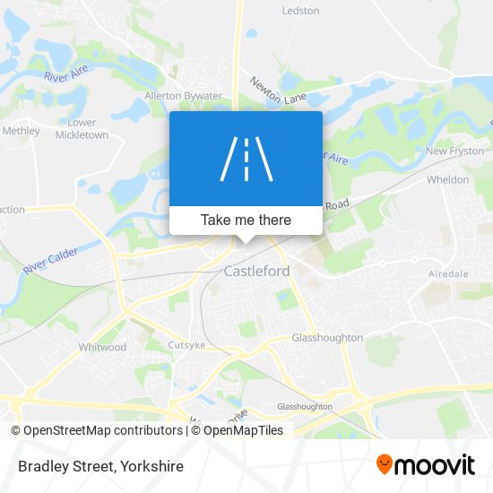 Bradley Street map