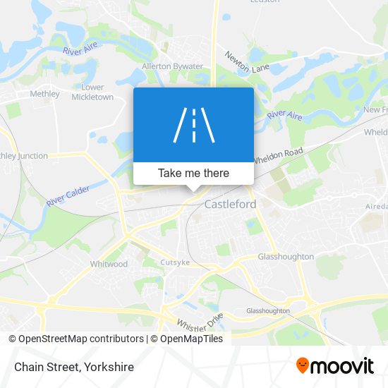 Chain Street map