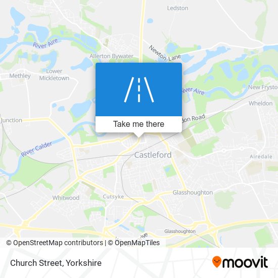 Church Street map