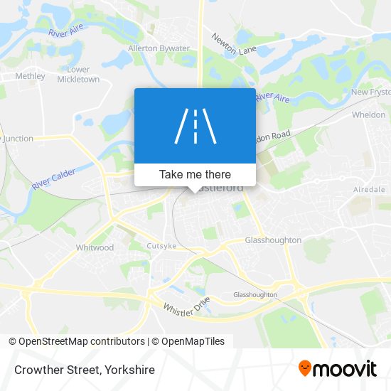 Crowther Street map