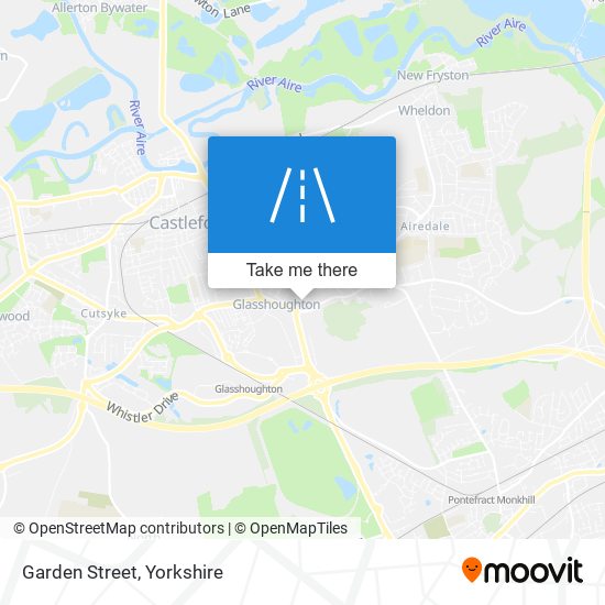 Garden Street map