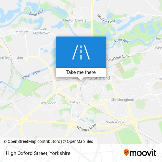 High Oxford Street map