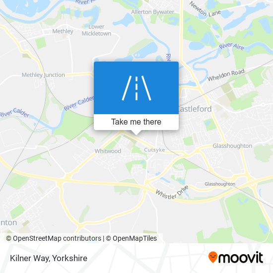 Kilner Way map