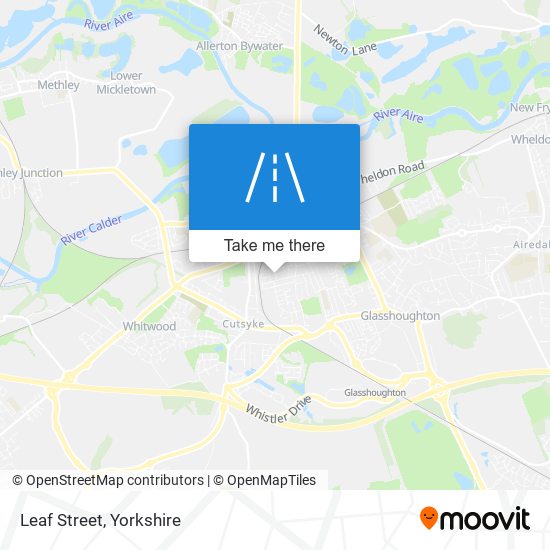 Leaf Street map