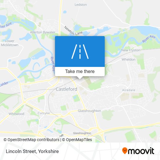 Lincoln Street map