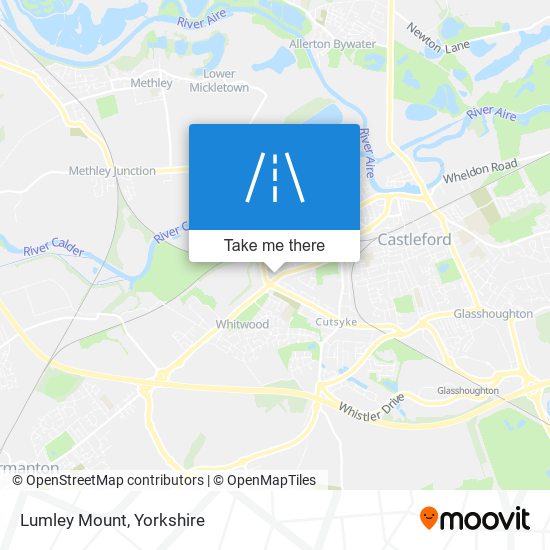 Lumley Mount map