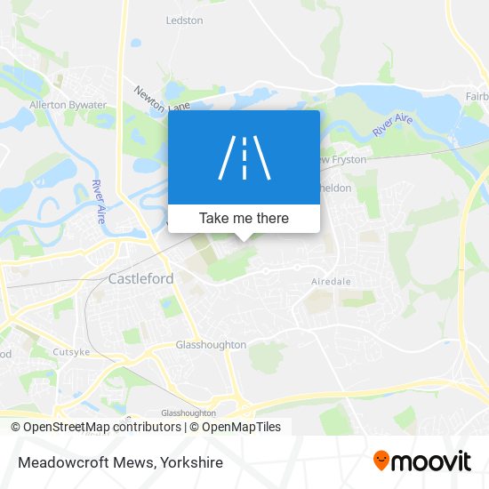 Meadowcroft Mews map