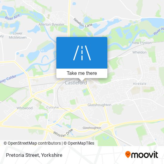 Pretoria Street map