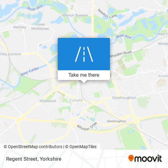 Regent Street map
