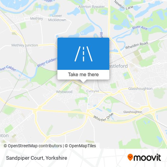 Sandpiper Court map