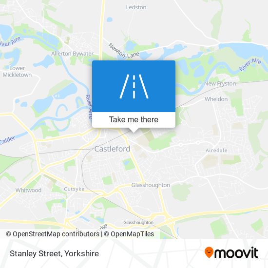 Stanley Street map