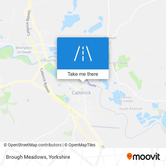 Brough Meadows map