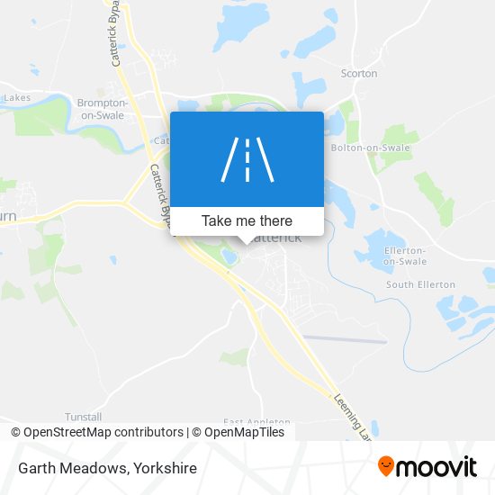 Garth Meadows map