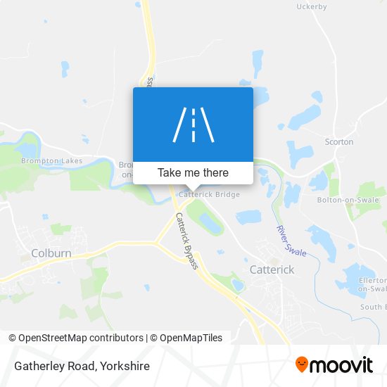 Gatherley Road map