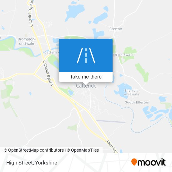 High Street map