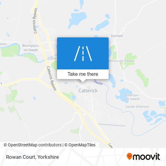 Rowan Court map