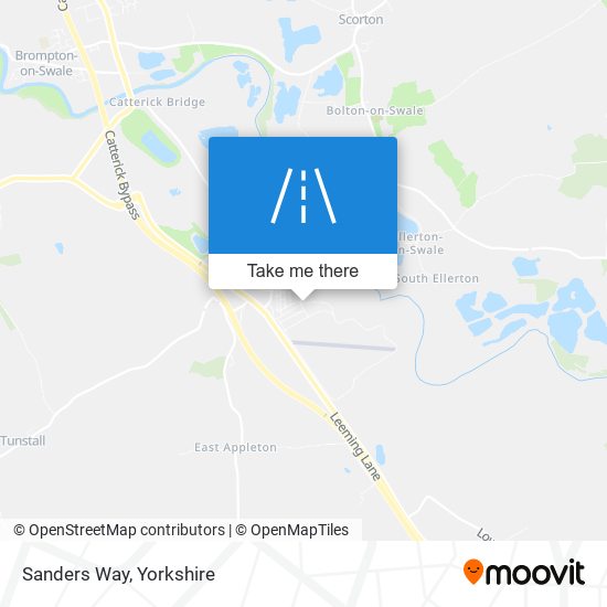 Sanders Way map