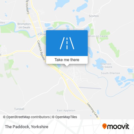 The Paddock map