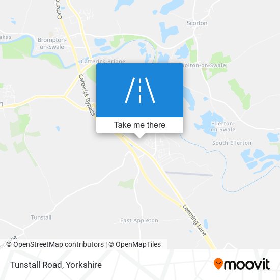 Tunstall Road map