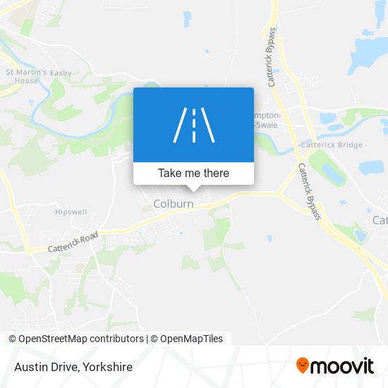 Austin Drive map