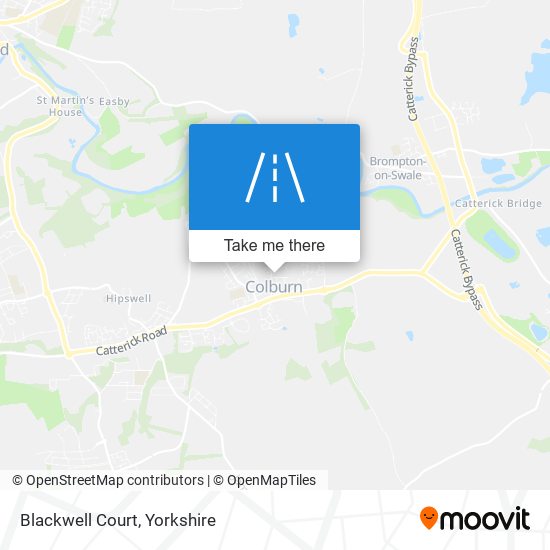 Blackwell Court map