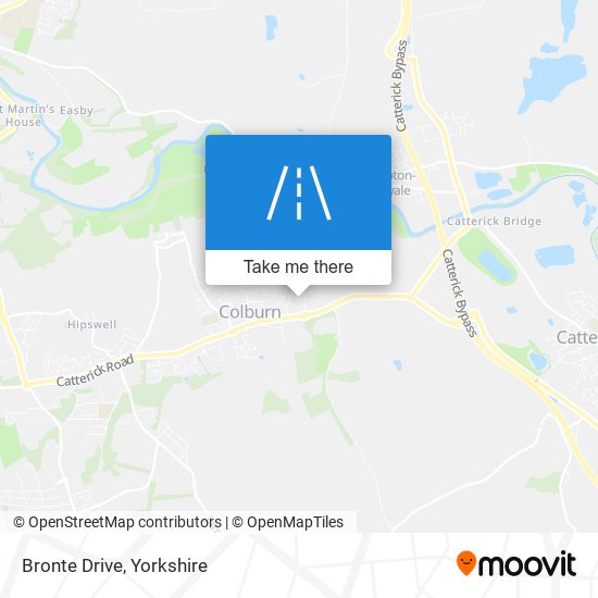 Bronte Drive map